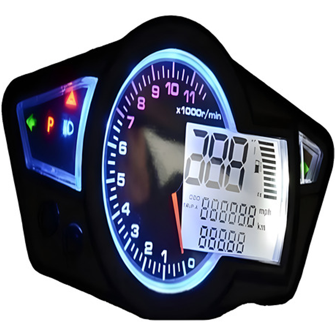 Phm Velocímetro Digital Universal Para Motos 11