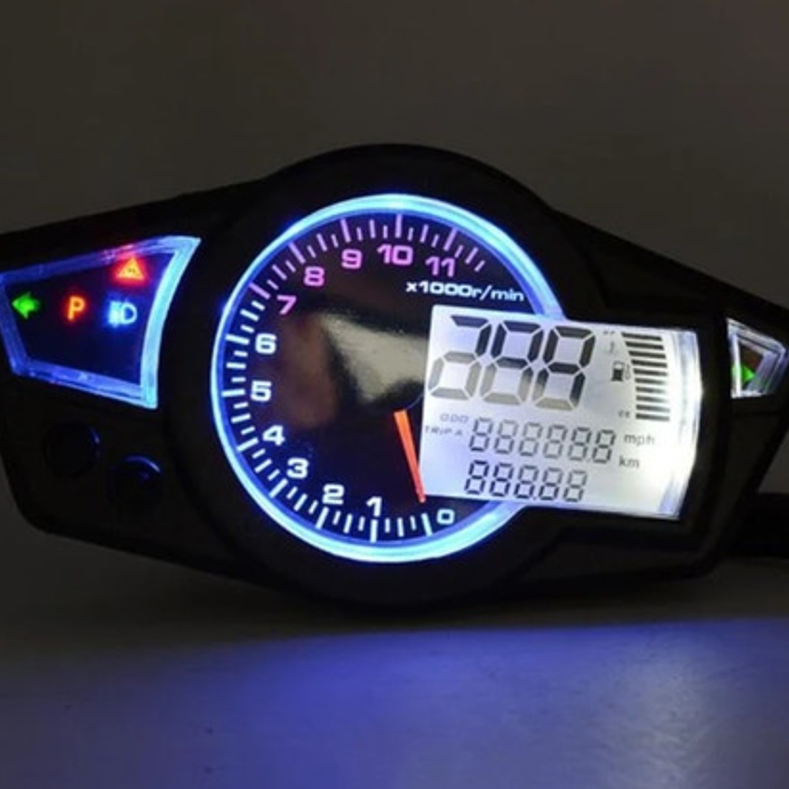 Phm Velocímetro Digital Universal Para Motos 13
