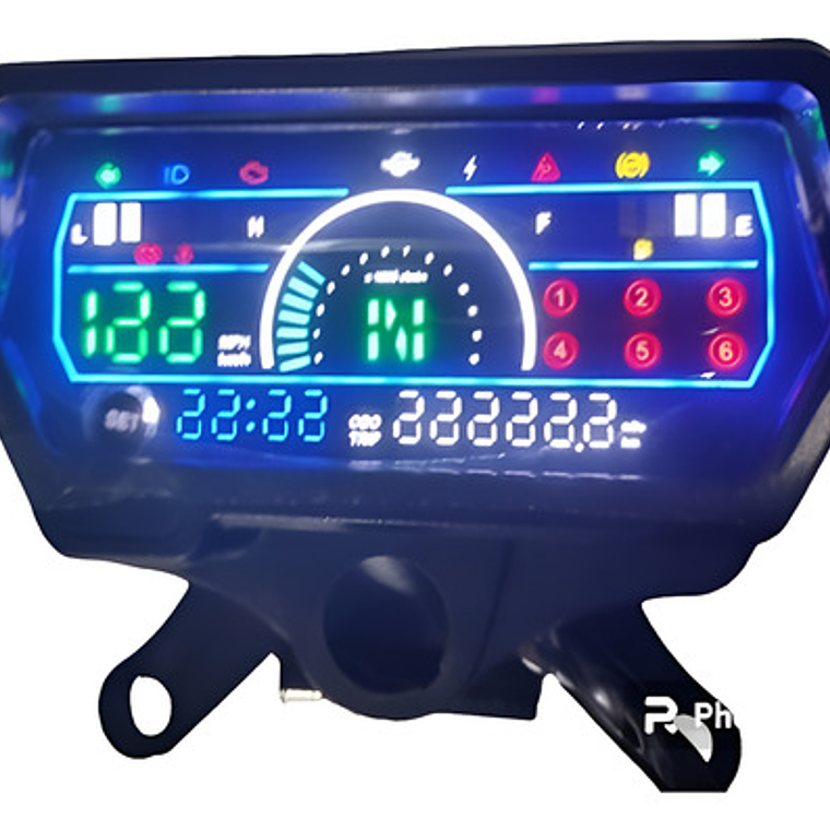 Phm Velocímetro Digital Universal Para Motos 31