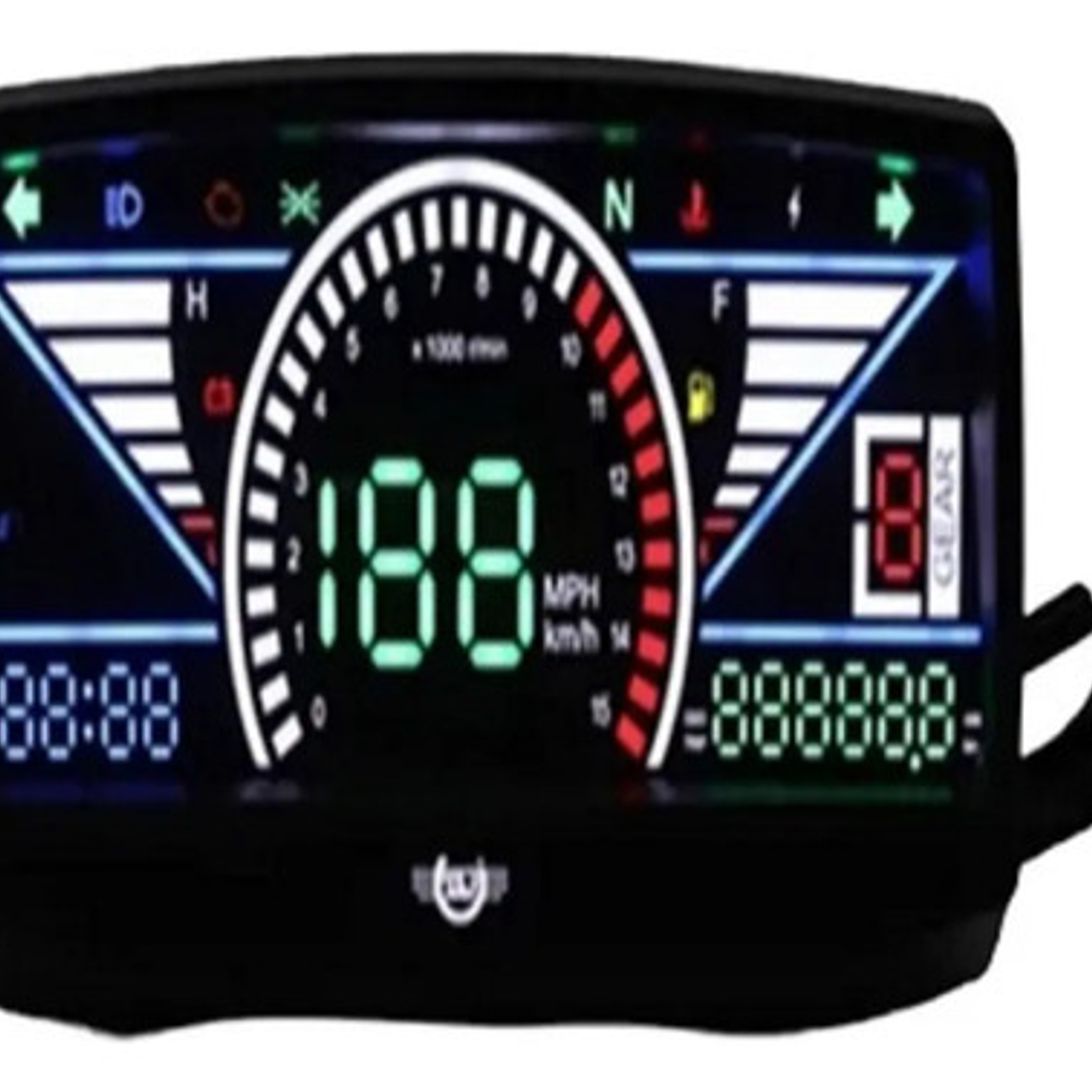 Phm Velocímetro Digital Universal Para Motos 35