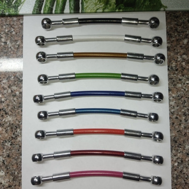 Líneas De Frenos Delantero Y Trasero Suzuki Gs 500 7