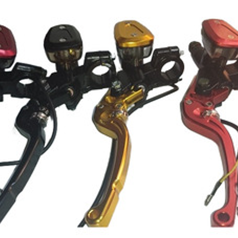 Clutch Y Freno Hidráulico Kit Universal Varios Colores 2