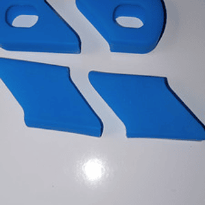 Protector Biela Bicicleta Mtb Ruta Silicona 4 Uds