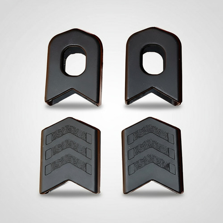 Protector Biela Bicicleta Mtb Ruta Silicona 4 Uds 12