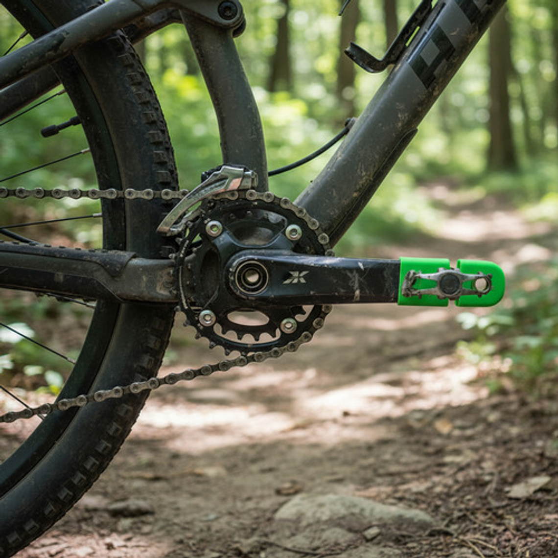 Protector Biela Bicicleta Mtb Ruta Silicona 4 Uds 15