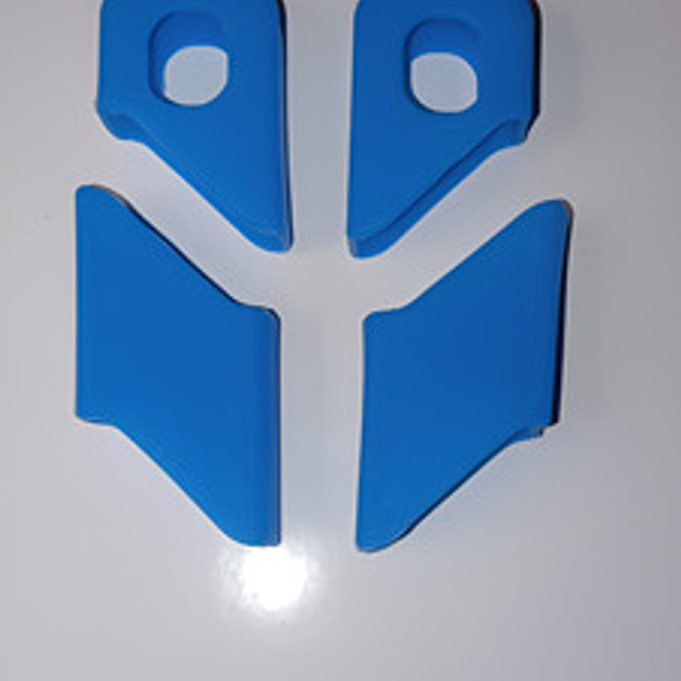 Protector Biela Bicicleta Mtb Ruta Silicona 4 Uds 4