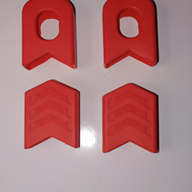 Protector Biela Bicicleta Mtb Ruta Silicona 4 Uds 8