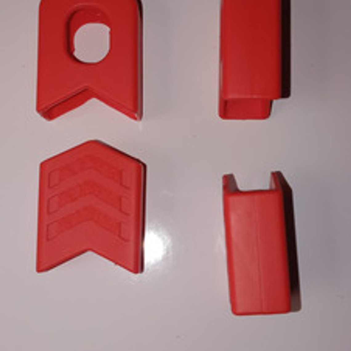 Protector Biela Bicicleta Mtb Ruta Silicona 4 Uds 10