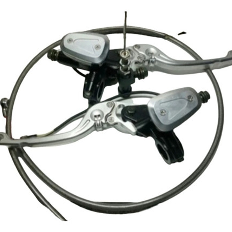 Clutch Y Freno Hidráulico Kit Universal Negro 2.0 De Lujo 31