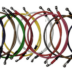Mangueras De Freno Rs 200 Trenzada Nylon 