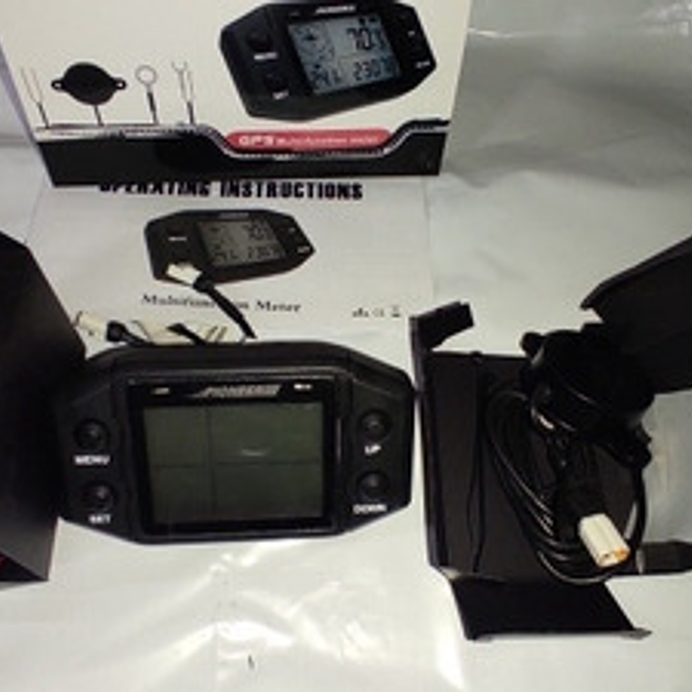 Velocímetro Multifuncional Gps Moto Carro Barco, Camión Bus  2