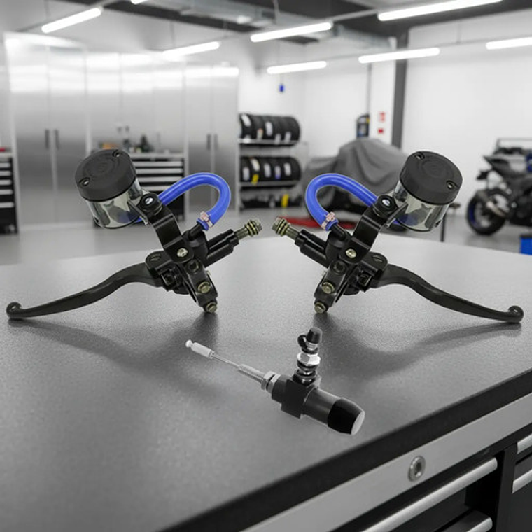 Clutch Hidráulico Universal Para Motocicletas 3 Bombas 1