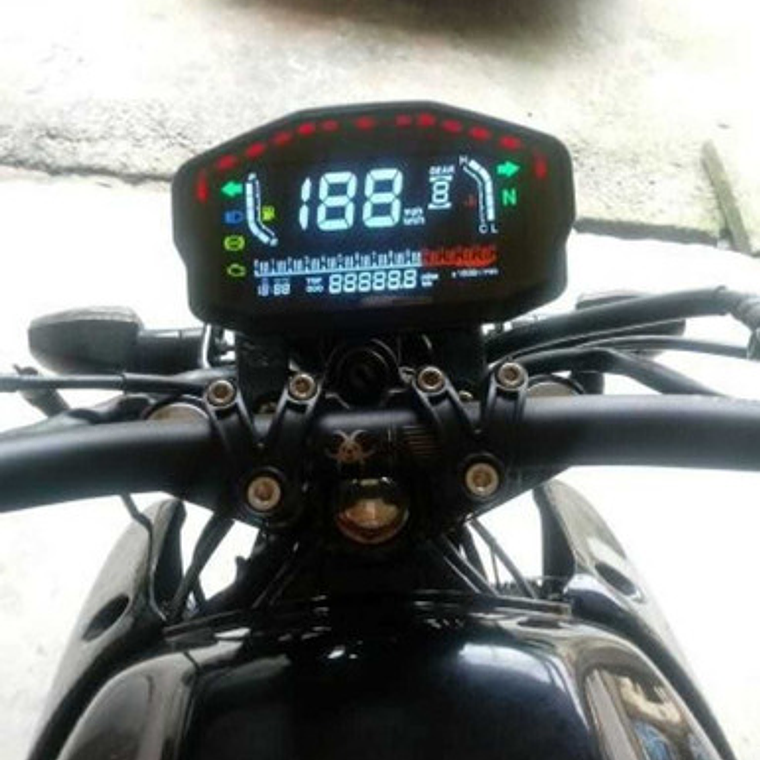 Velocímetro Digital Universal Copia Ducati Alta Y Baja Cc 2