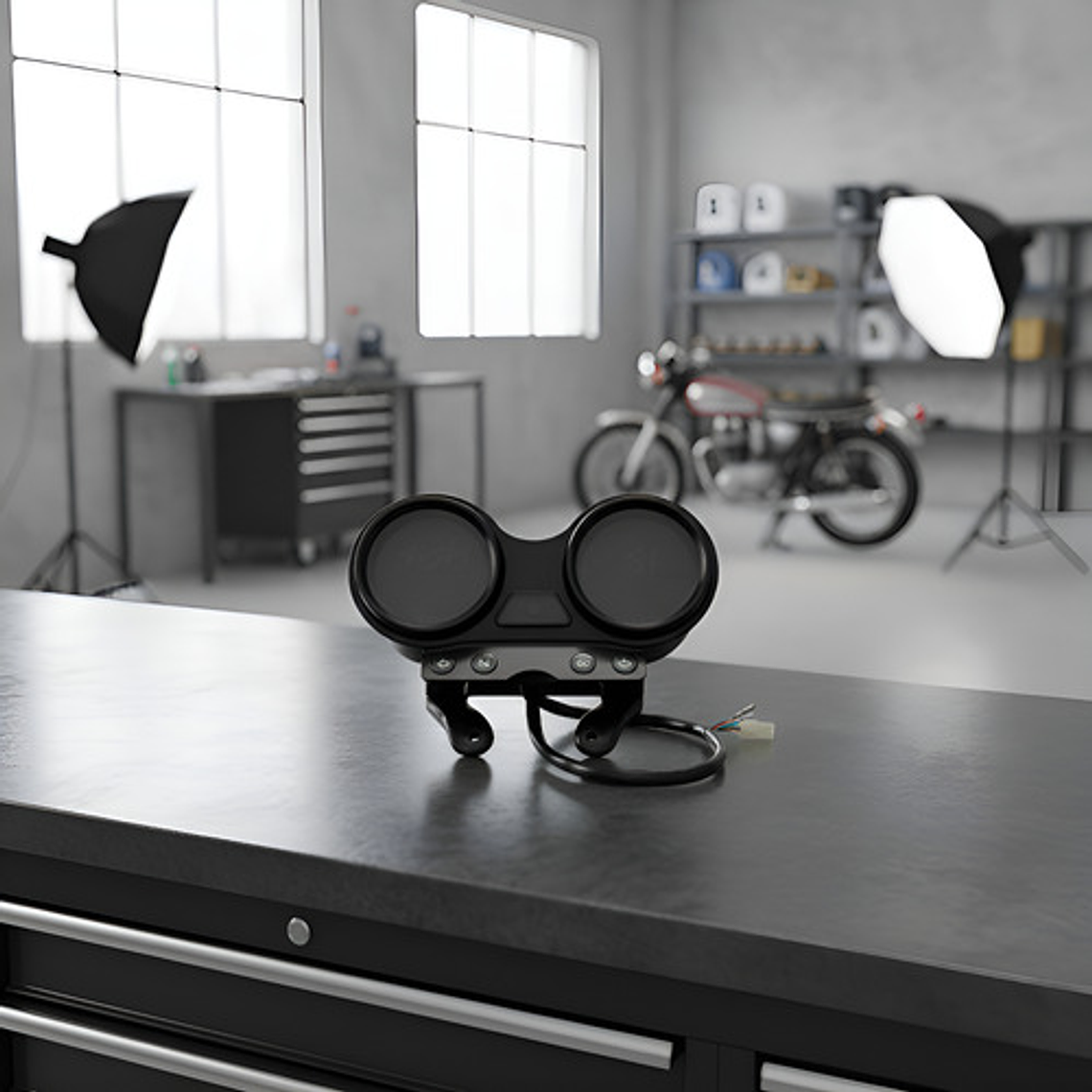 Velocímetro Digital Para Yamaha Ybr 125 Funciones Original  4