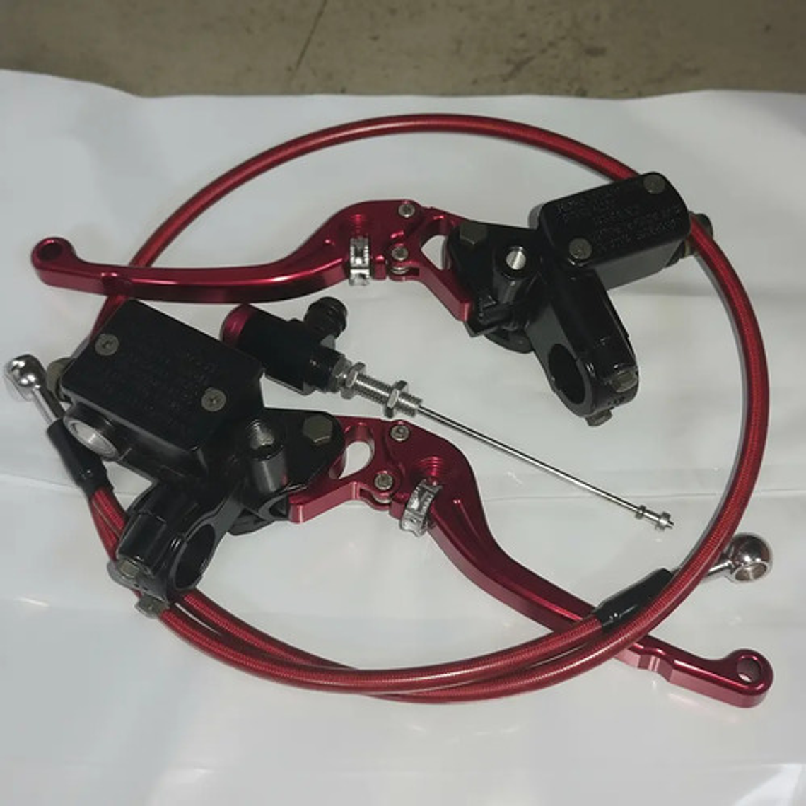 Clutch Hidráulico Universal Stunt Baja Cilindrada Rojo 1