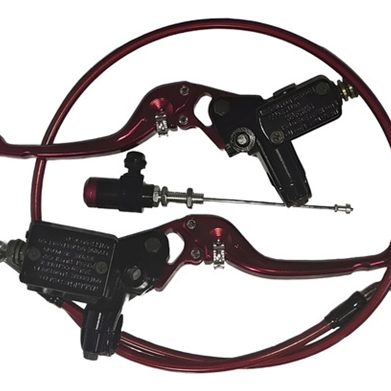 Clutch Hidráulico Universal Stunt Baja Cilindrada Rojo 4