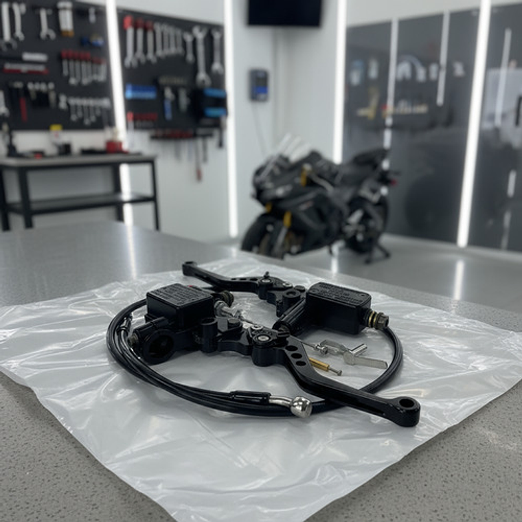 Clutch Hidráulico Universal Stunt Baja Cilindrada Negro 1