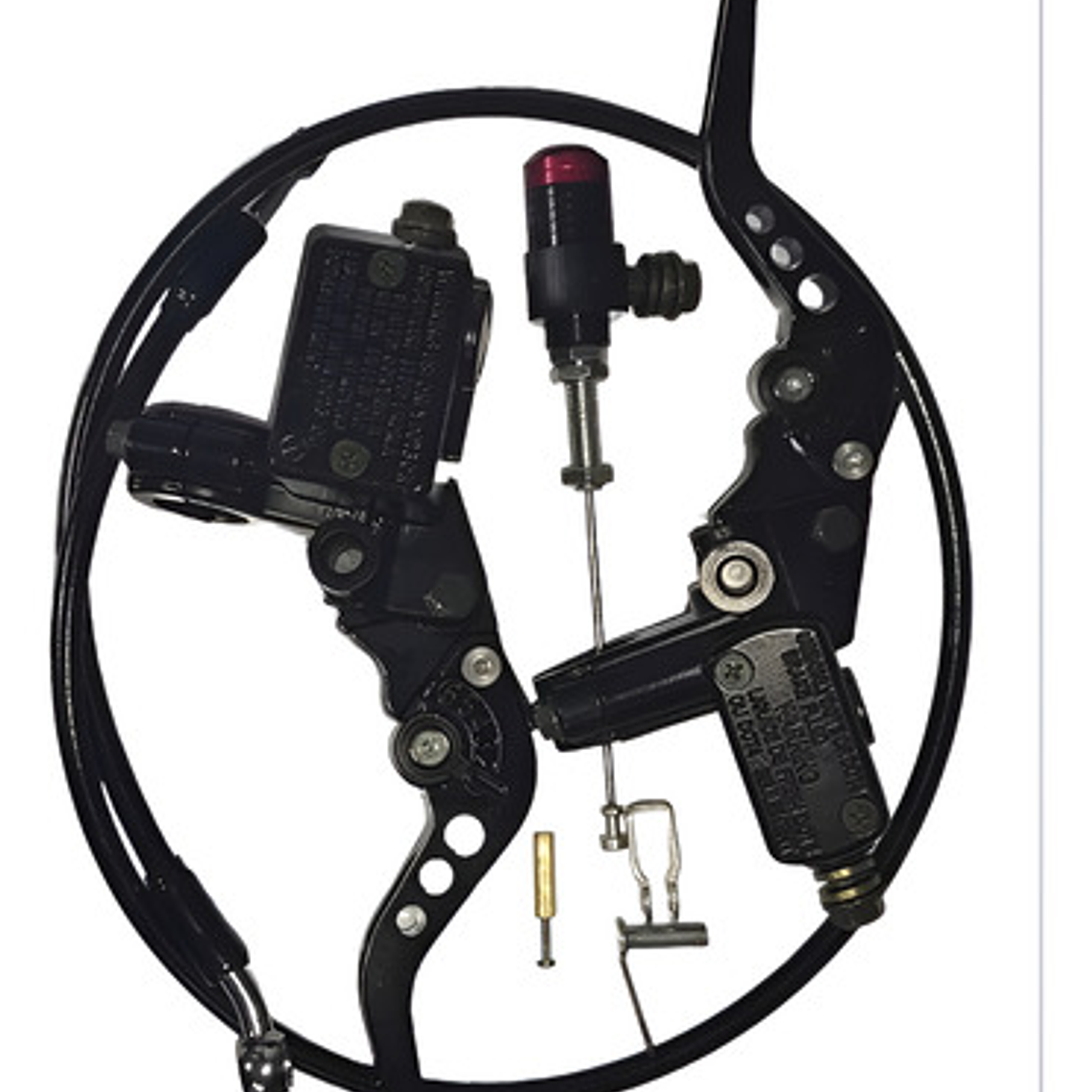 Clutch Hidráulico Universal Stunt Baja Cilindrada Negro 2