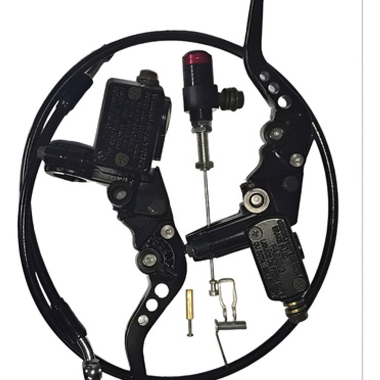 Clutch Hidráulico Universal Stunt Baja Cilindrada Negro 2