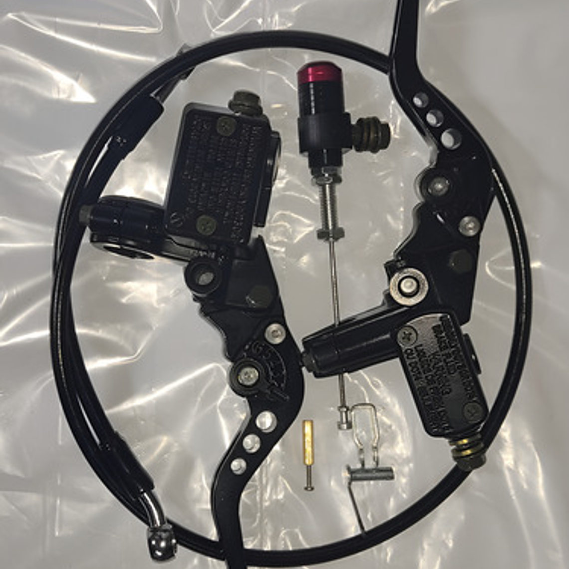 Clutch Hidráulico Universal Stunt Baja Cilindrada Negro 3