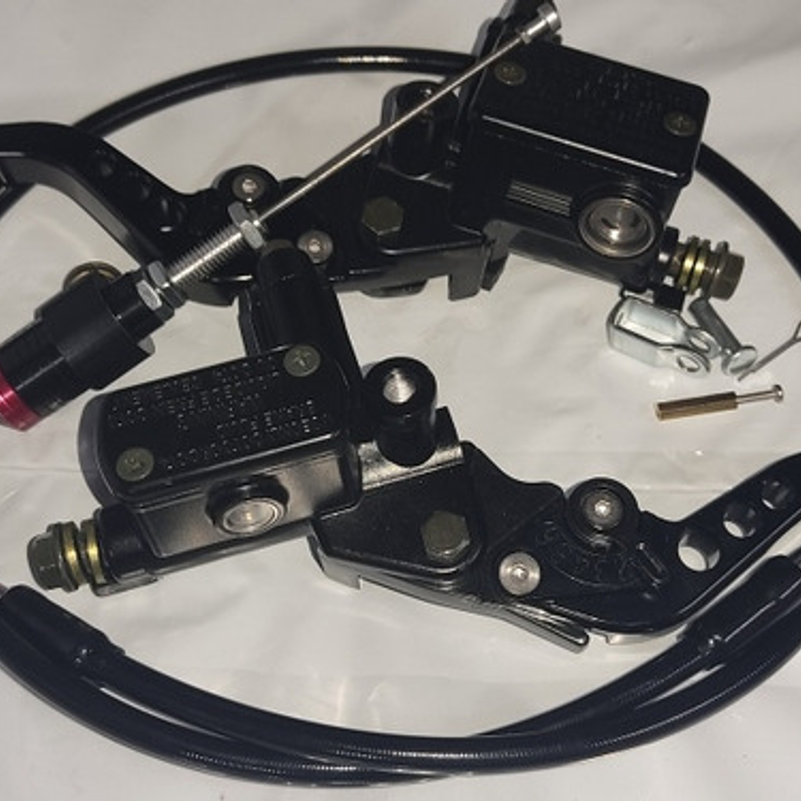 Clutch Hidráulico Universal Stunt Baja Cilindrada Negro 4