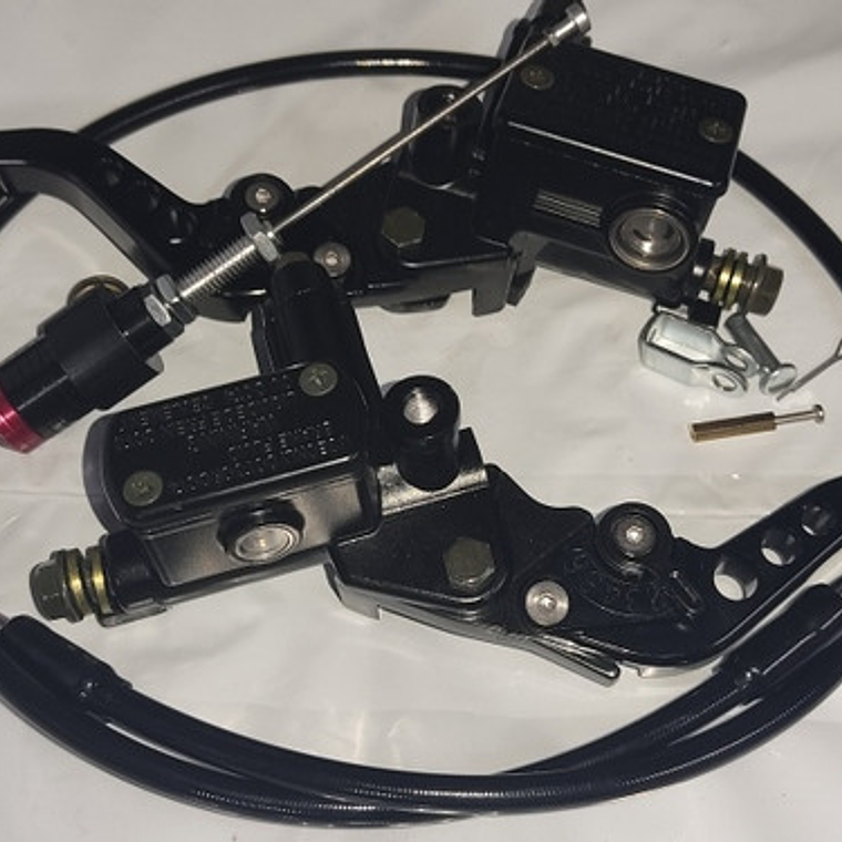 Clutch Hidráulico Universal Stunt Baja Cilindrada Negro 4