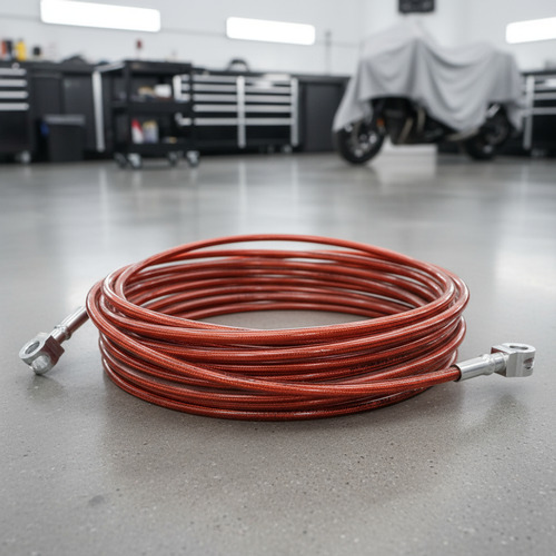 Líneas Blindadas Pulsar Ns 200 Freno Trasero Y Delantero 5