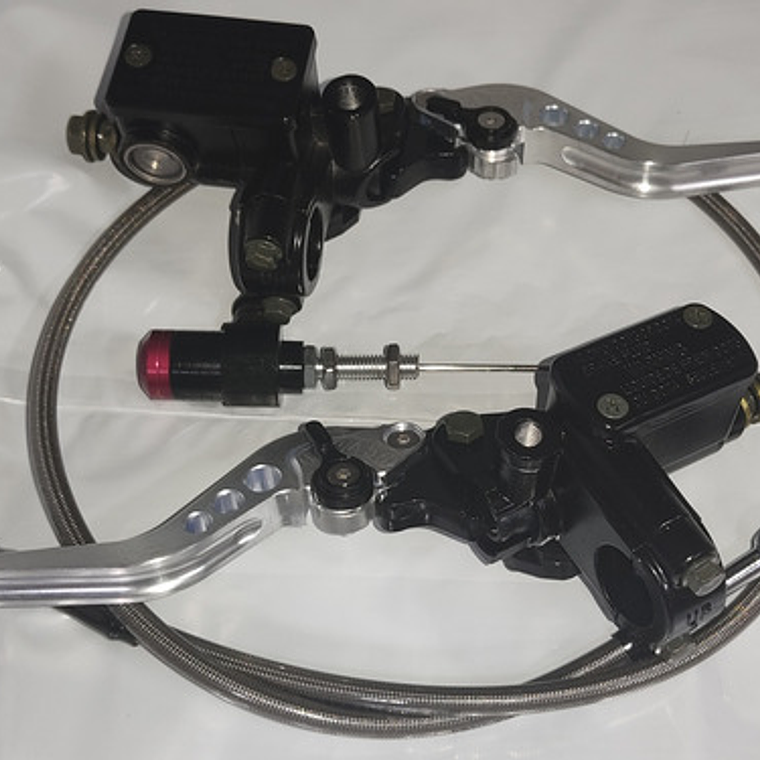 Clutch Hidráulico Universal Stunt Baja Cilindrada Plata 2