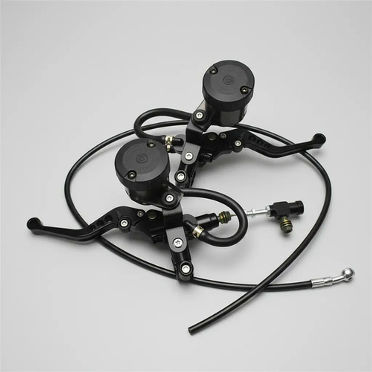 Kit Hidráulico Universal Clutch Embrague Motocicleta Negro 2
