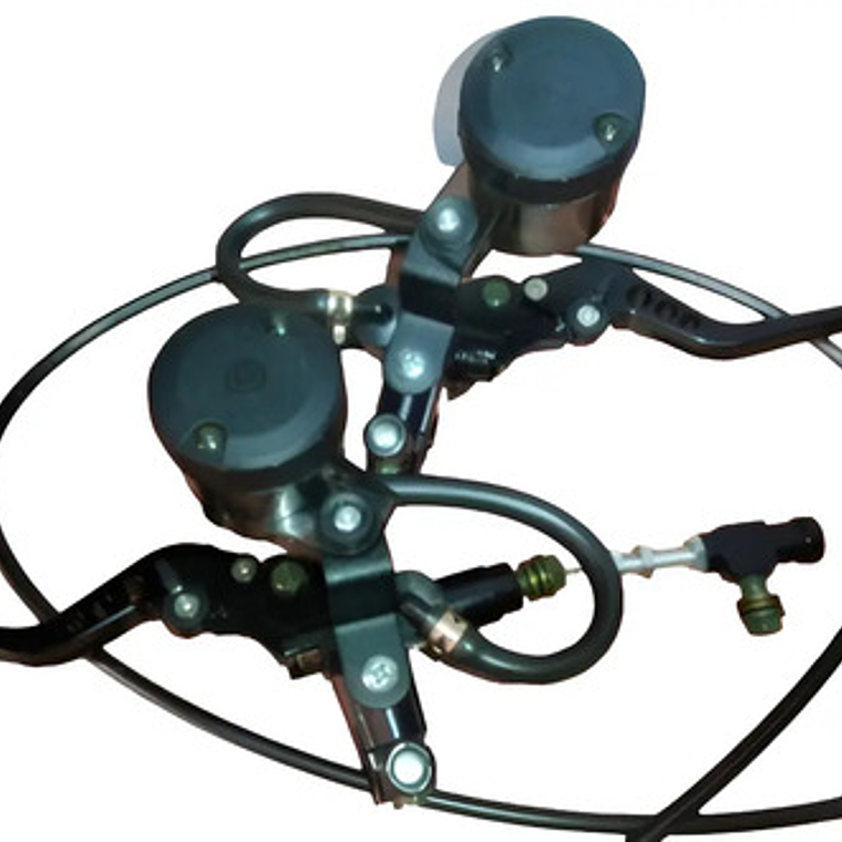 Kit Hidráulico Universal Clutch Embrague Motocicleta Negro 3