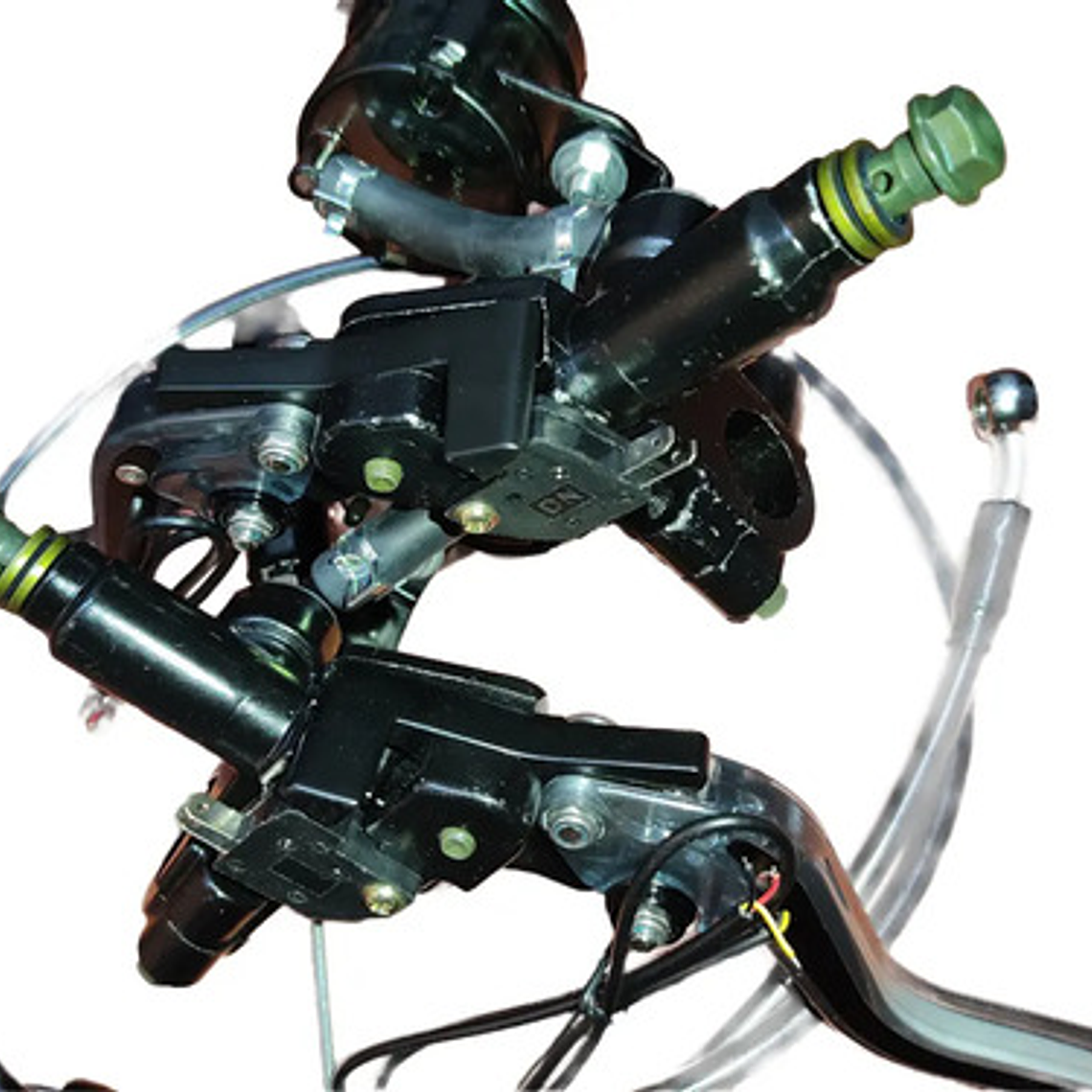 Kit Hidráulico Universal Clutch Embrague Motocicleta Negro 4