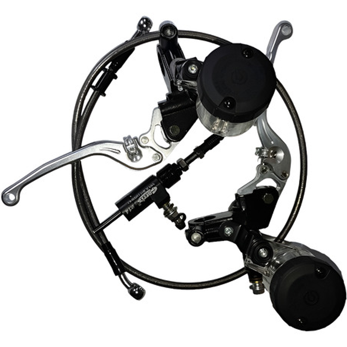 Kit Hidráulico Universal Clutch Embrague Motocicleta Negro 13