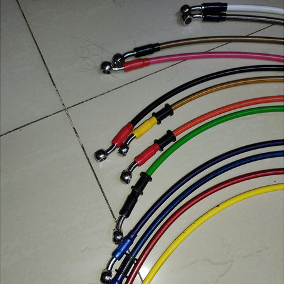 Manguera De Freno Delantero Y Trasero Para Pulsar 180 Cm 5