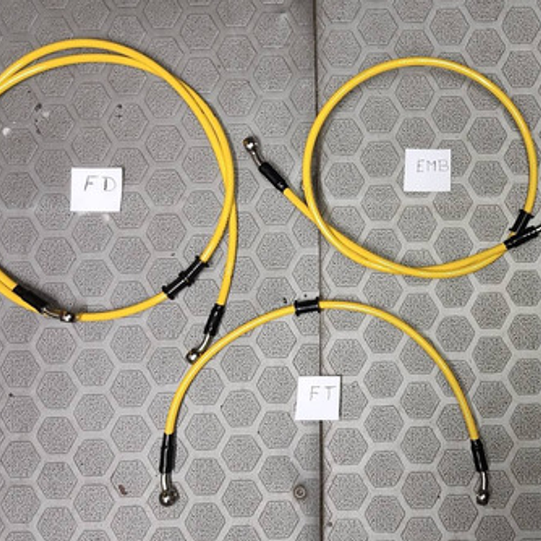 Manguera De Freno Delantero Para Pulsar 180 Cm 3