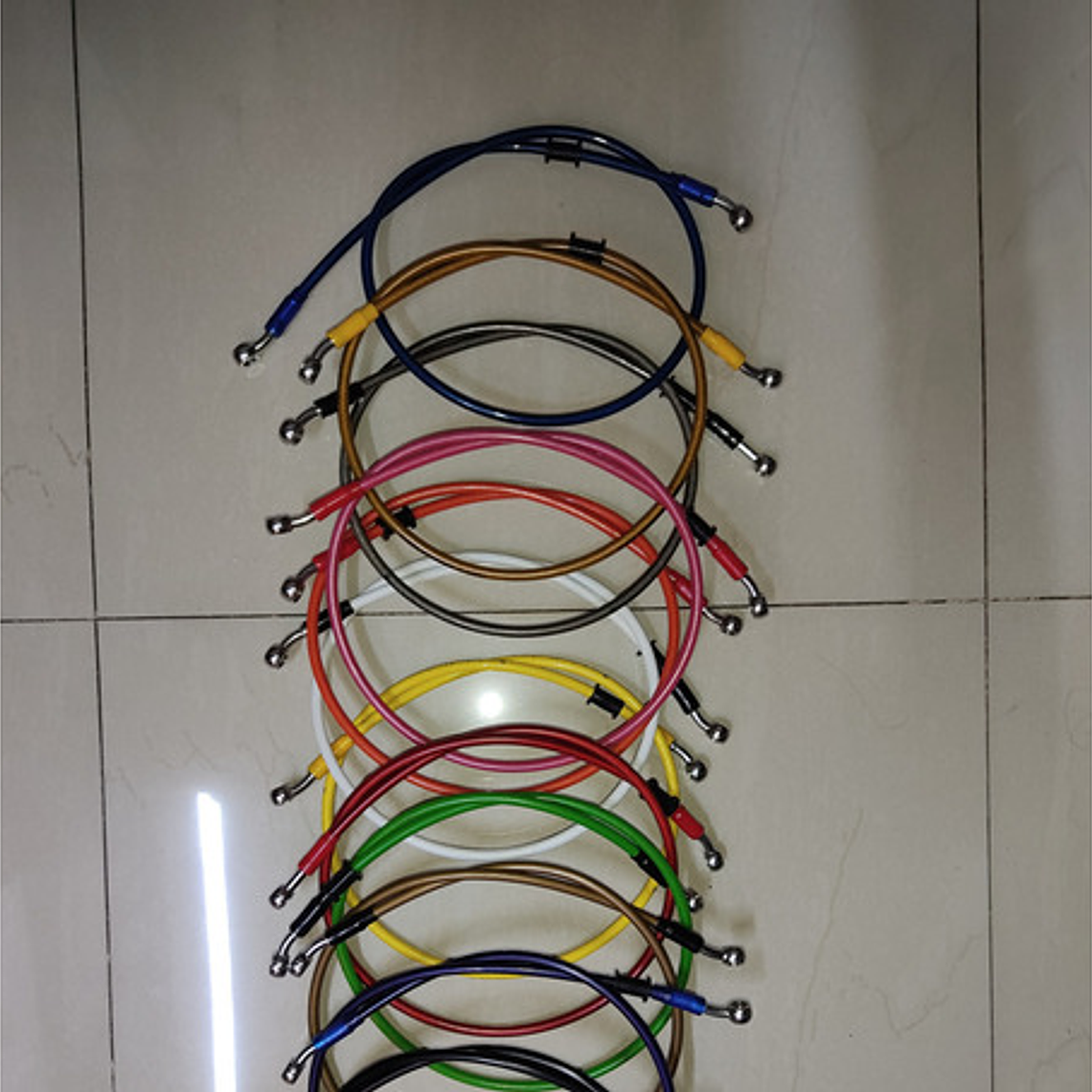 Manguera De Freno Delantero Para Pulsar 180 Cm 6