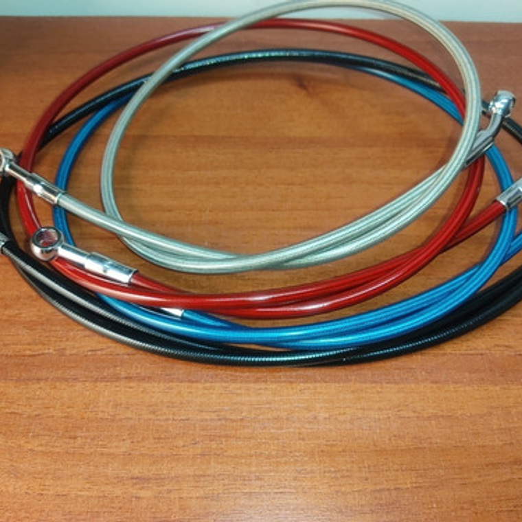 Clutch Y Freno Hidráulico Kit Universal Azul 4