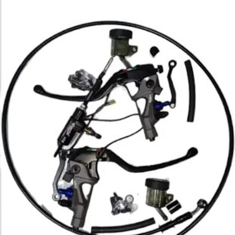 Kit Universal De Embrague Hidráulico Y Freno Delantero. 1