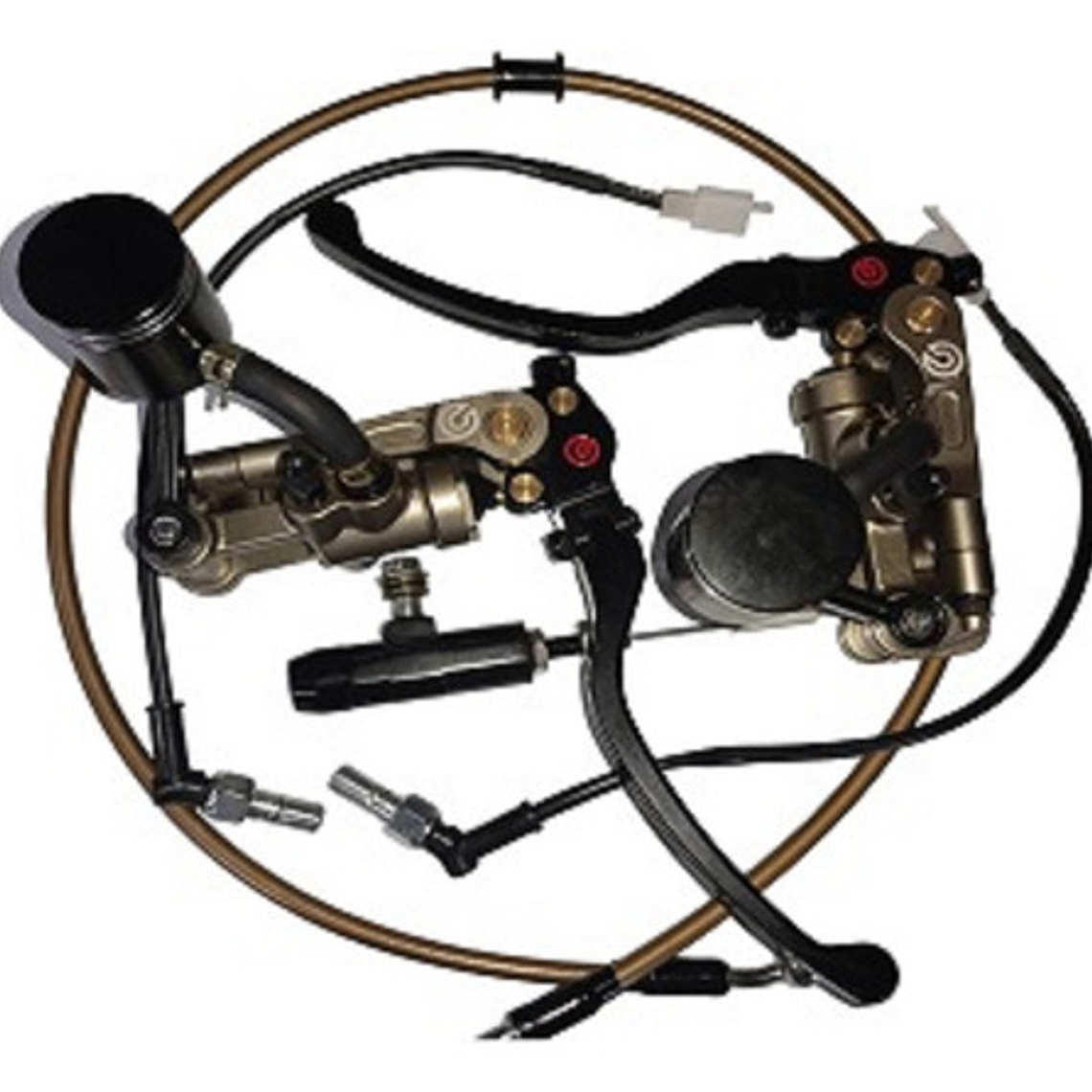 Kit Universal De Embrague Hidráulico Y Freno Delantero. 11