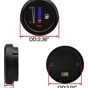 Medidor De Nivel De Combustible Carro, Moto Universal 12v 
