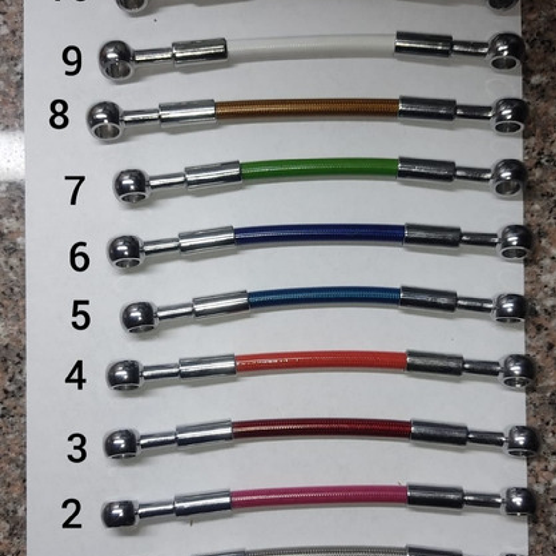 Manguera De Freno Trasero Ns 200  2