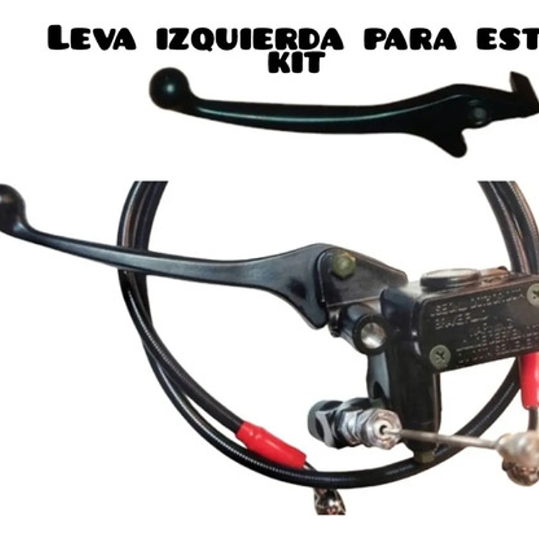 Leva Izquierda Bombas Baja Cilindrada Negra 2