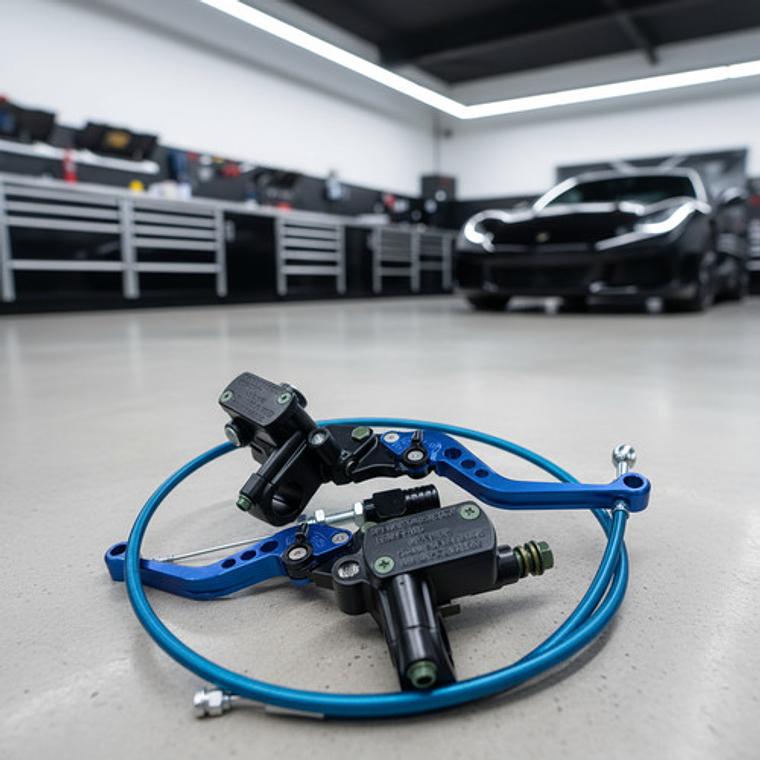 Clutch Hidráulico Universal Stunt Baja Cilindrada Azul 1