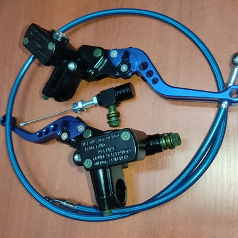 Clutch Hidráulico Universal Stunt Baja Cilindrada Azul 9