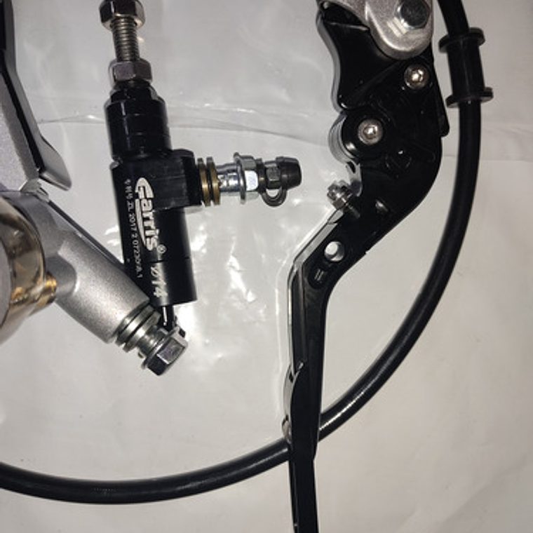 Clutch Y Freno Hidráulico Kit Universal Abatible,regulable 5
