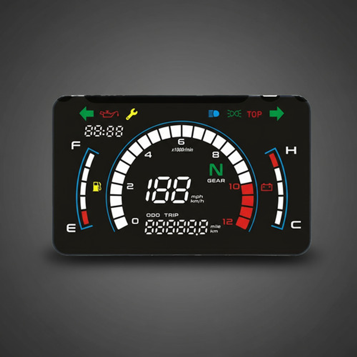 Velocímetro. Tfh Scooter Universal 3