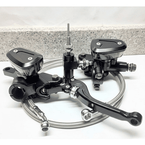 Clutch Y Freno Hidráulico Universal Para Motocicletas