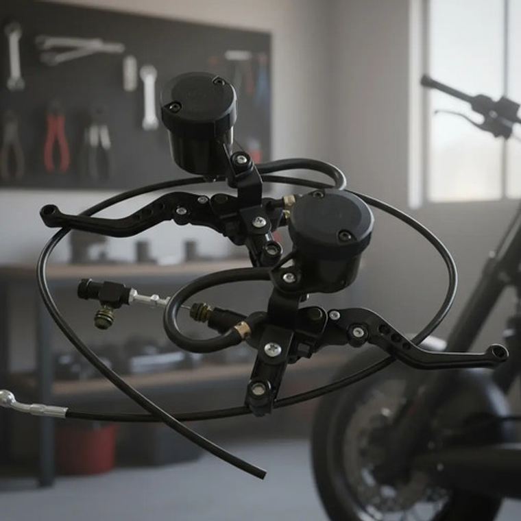 Clutch Y Freno Hidráulico Universal Para Motocicletas 1