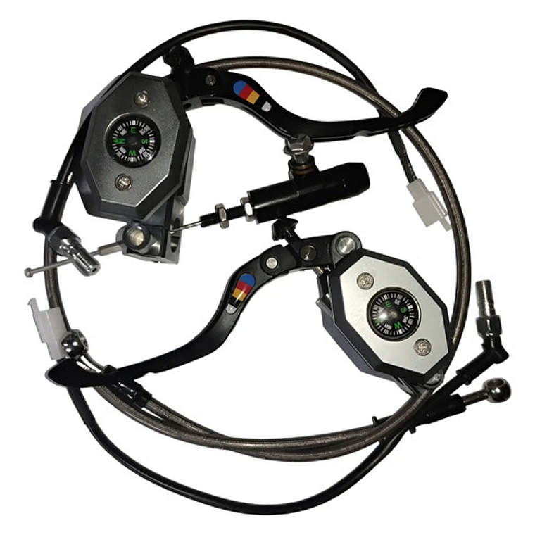 Freno Delantero Y Embrague Hidráulico Deporbike V6 1