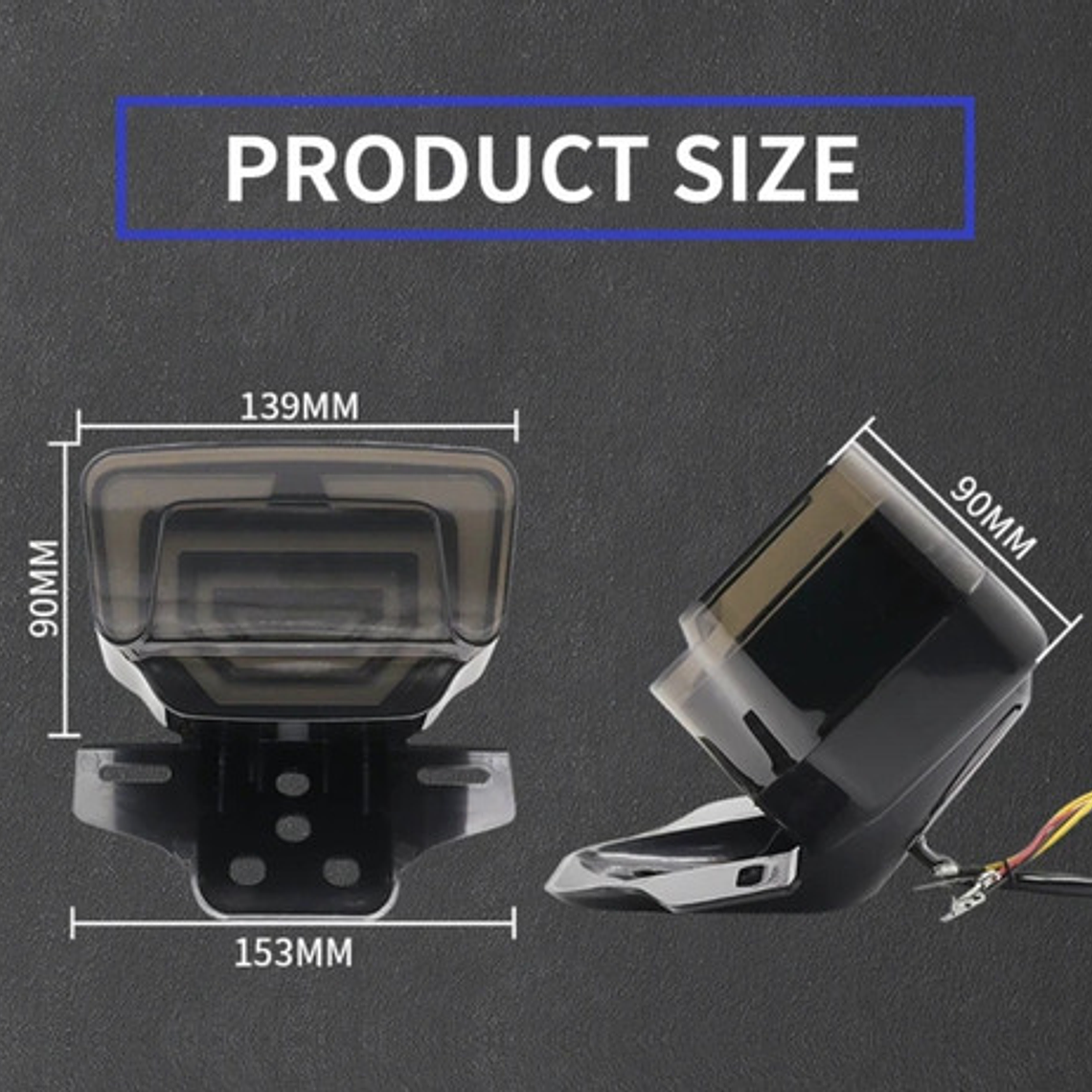 Stop Trasero Nkd 125 Led Luces Integradas  6