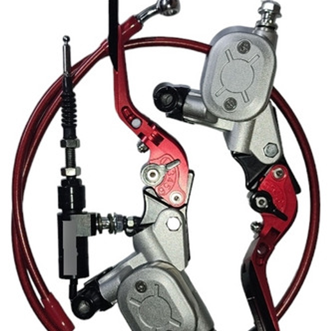 Clutch Y Freno Hidráulico Kit Universal, Abatible,extendible 1